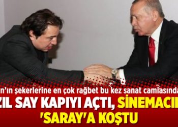 Fazıl Say kapıyı açtı, sinemacılar ‘Saray’a koştu