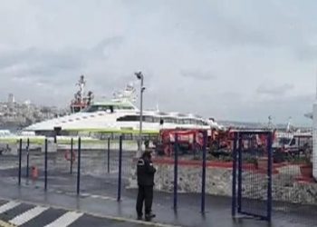 İstanbul’da deniz otobüsünde yangın