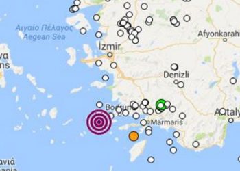Ege Denizi’nde 5.1 büyüklüğünde deprem