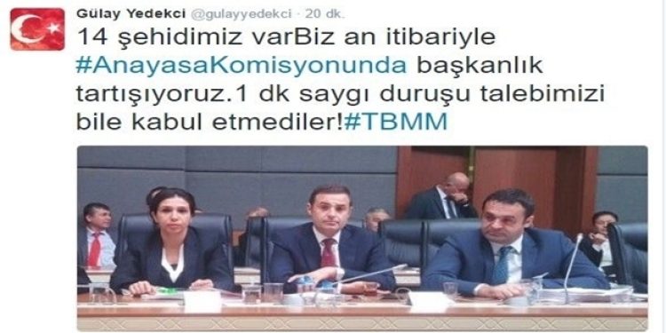 Şehide saygı duruşunu bile çok gördüler
