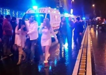 Kurşun birinden çıkıp diğerine girmiş