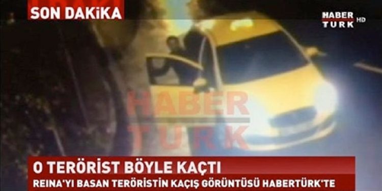 Saldırganın kaçış görüntüleri ortaya çıktı!