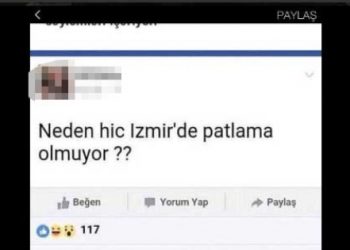 ‘Neden İzmir’de patlama olmuyor’ diyen kadın konuştu