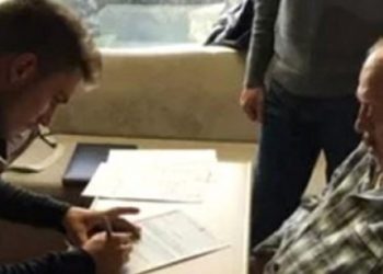 81 yaşındaki Cavcav, transferi hastanede yaptı