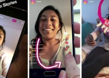 Instagram’da canlı yayın başladı
