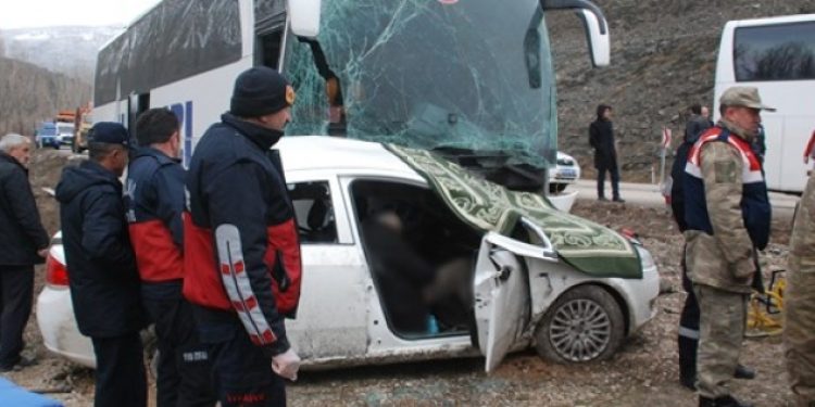 Tokat’ta feci kaza! Bir aile yok oldu