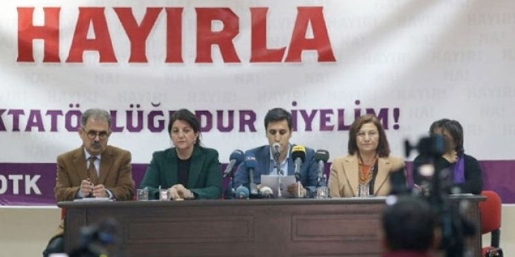 Kürt siyasetinden HAYIR deklarasyonu!