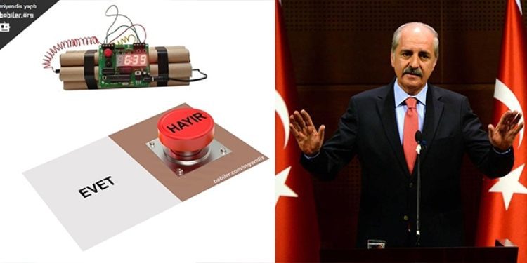 Evet derseniz bombalar susar(mış)