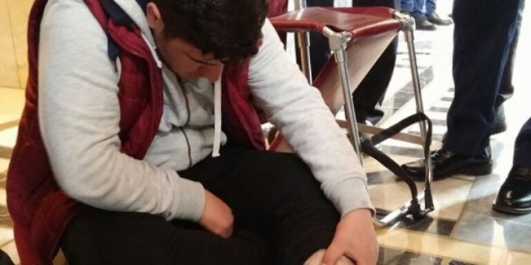 15 Temmuz gazisini Yıldırım’ın korumaları darp etti