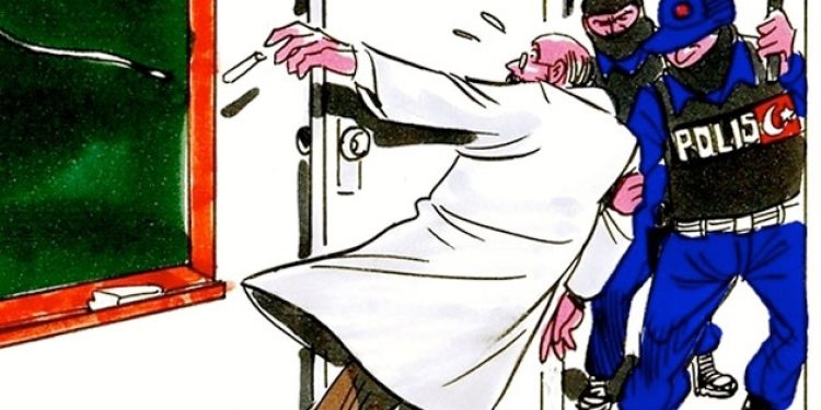 Carlos Latuff Türk akademisyenleri çizdi!