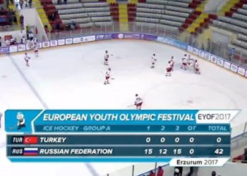 Türkiye buz hokeyinde Rusya’dan fark yedi