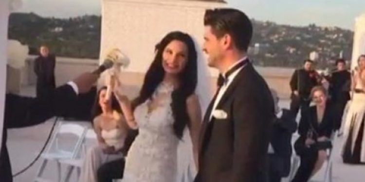 Tolgahan Sayışman ile Almeda Abazi evlendi