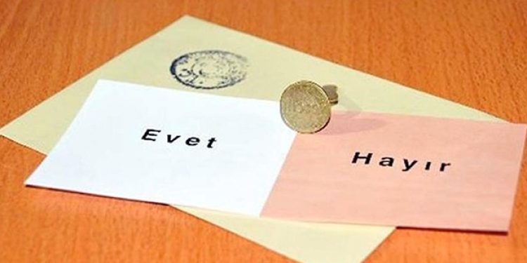 “Hayır oyları 7 puan önde”