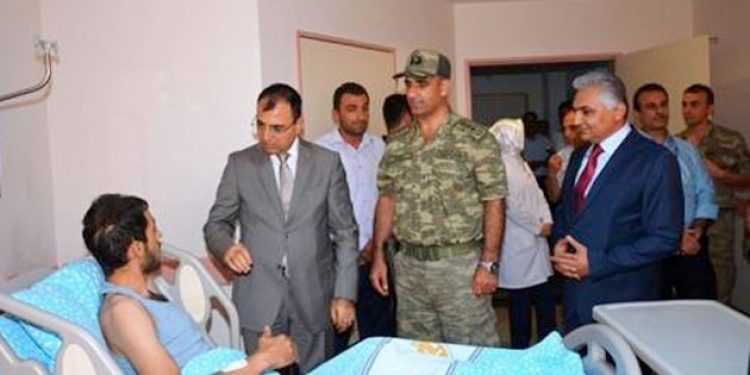 Kahraman Gazimize terörist muamelesi!