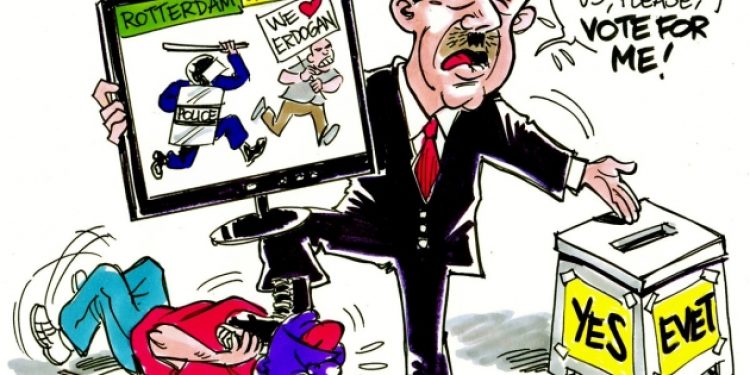 Latuff, Türkiye-Hollanda krizini böyle çizdi