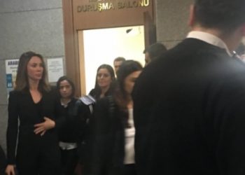 Kutluay çiftinin boşanma duruşmasında gergin anlar