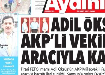 ​Adil Öksüz haberine suç duyurusu