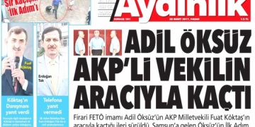 ​Adil Öksüz haberine suç duyurusu