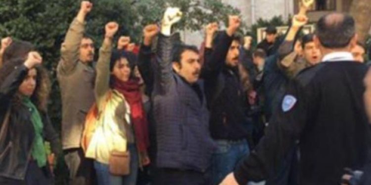 Üniversitede polis müdahalesi: 33 gözaltı