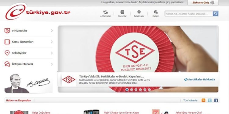 Bir belge daha e-devletten alınabilecek