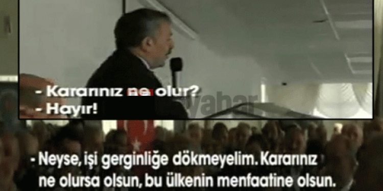 Çiftçilerden Şaban Dişli’ye şok cevap: ‘HAYIR’