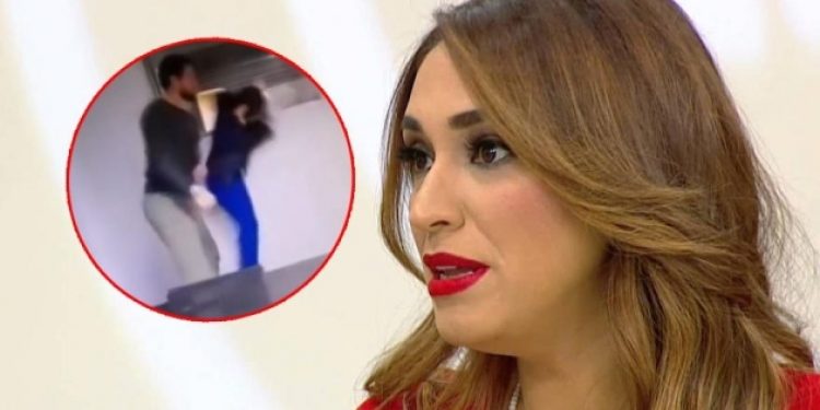 İzdivaç programında damat adayının gelin adayını darp etti