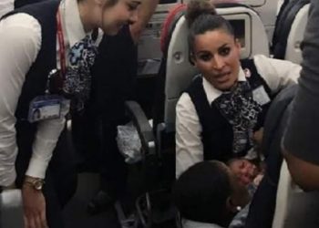 13 bin metre yüksekte doğdu