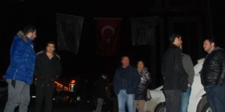 Hayır pankartı asanlara silahlı saldırı!