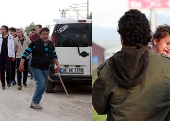 Suriyeli ailelerin çadırlarını yağmaladılar!