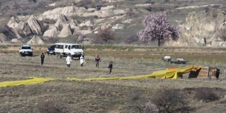 Basketbol oyunucusu Kapadokya’da balon kazası yaşadı