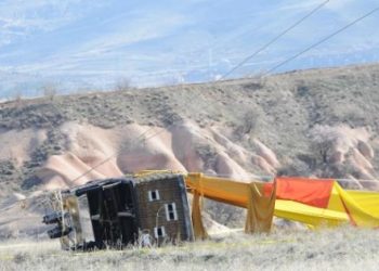 Kapadokya’daki balon kavga yüzünden mi düştü?