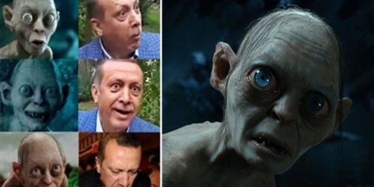 Gollum’lu fotoğrafı paylaşan doktora beraat