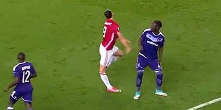 İbra böyle sakatlandı!