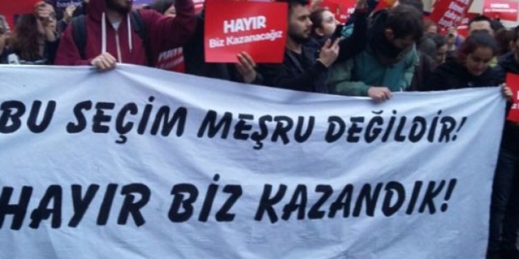 “Hayır” diyen vatandaşlara gözaltı!