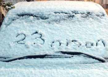 23 Nisan’da İçanadolu’da kar sürprizi