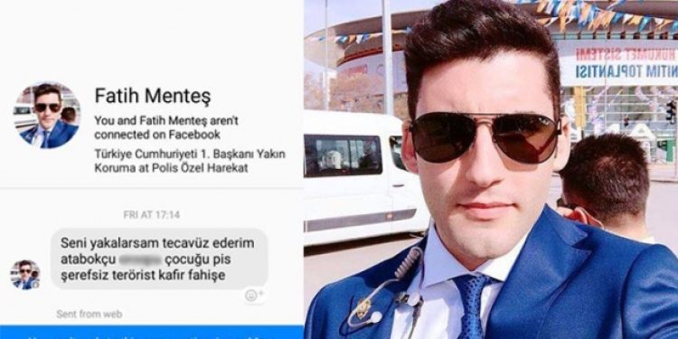 Erdoğan’ın yakın korumasından tecavüz tehdidi!