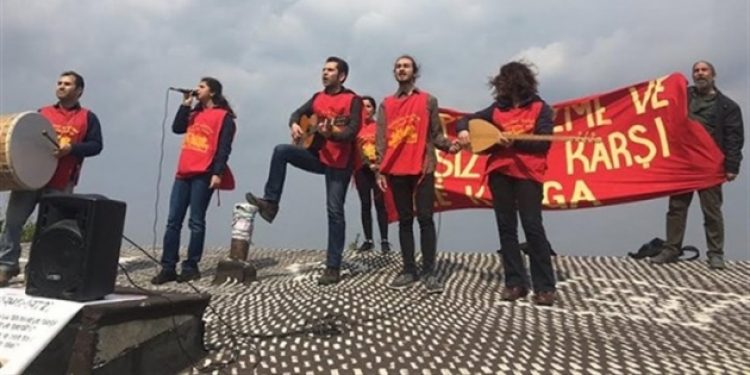 Grup Yorum dama çıktı