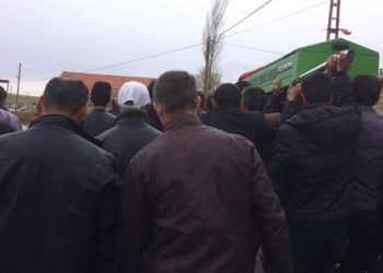 Eşinin cenazesine katılmasına izin verilmedi