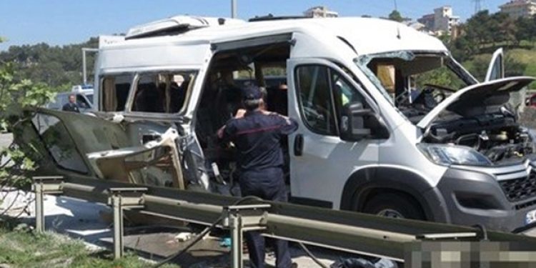 Öğrenci servisindeki patlama EYP’den kaynaklanmış!