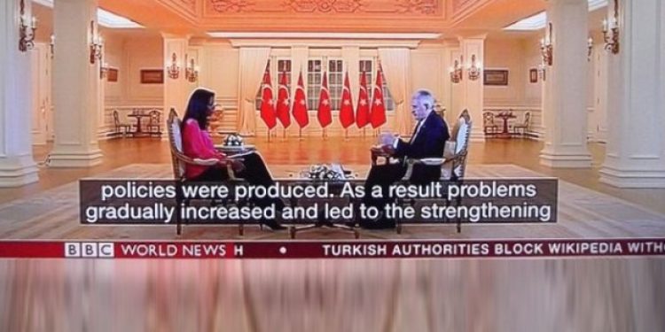 BBC’de Binali Yıldırım’a altyazı şoku