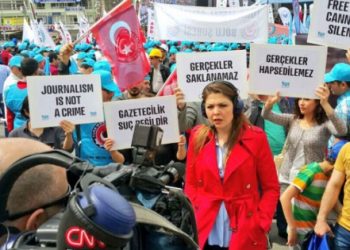 1 Mayıs alanında CNN Türk’e canlı yayın sürprizi!