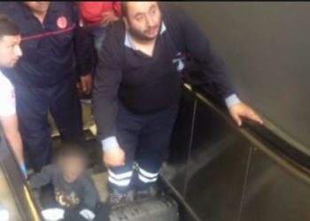 Gayrettepe metro istasyonunda feci kaza!