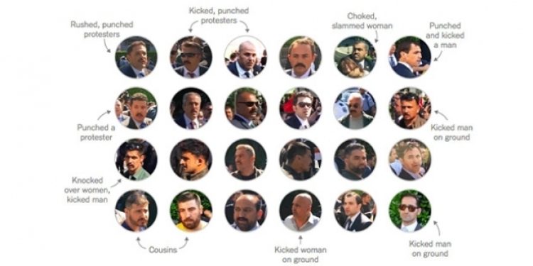 ABD’de protestocuları döven korumalar büyüteç alındı