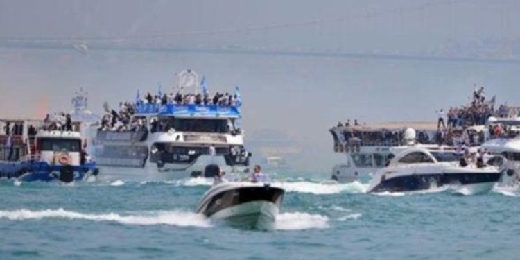 Boğaz’da Beşiktaşlıları üzen kaza