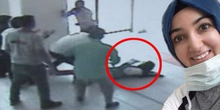 Makasla saldırıp yerde sürüklediler!