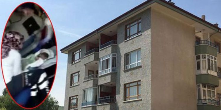 İnsanlık apartman boşluğuna düştü!