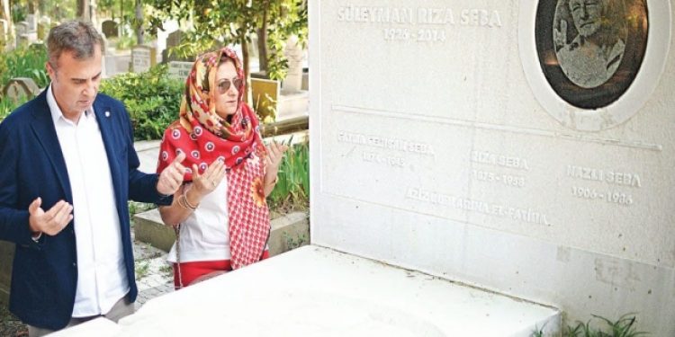 Fikret Orman, Süleyman Seba’nın mezarında söz verdi