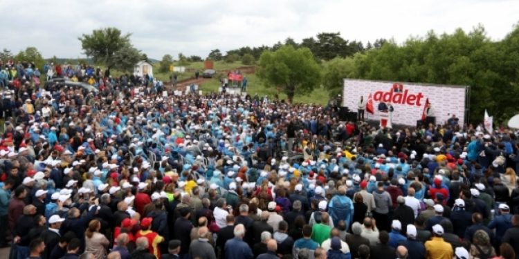 Adalet Yürüyüşü’nde 7’nci gün