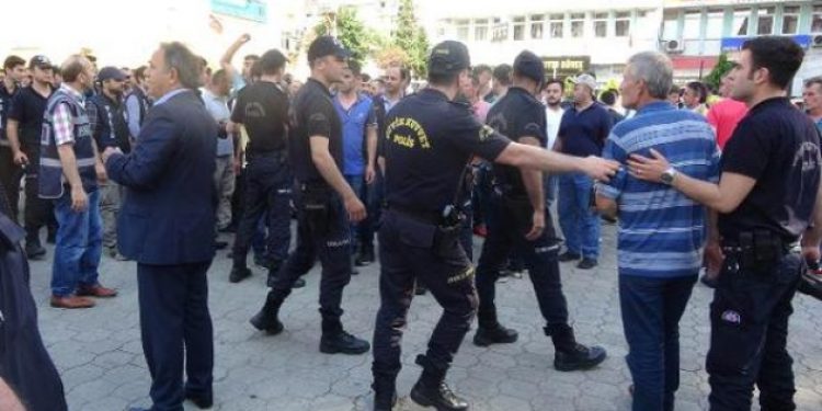 Rize’de AKP provokasyonu