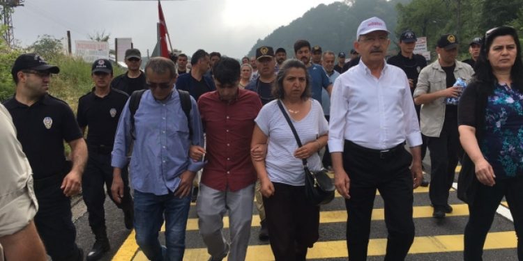 Adalet Yürüyüşü’nde 13. gün